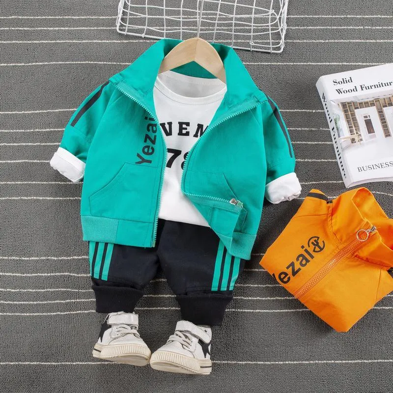 3-piece Coat & Sweatshirt & Pants for Children Boy
