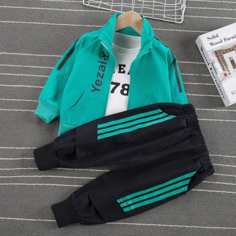 3-piece Coat & Sweatshirt & Pants for Children Boy