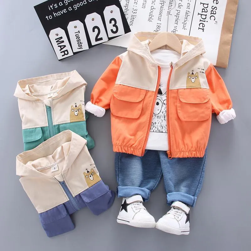 3-piece Coat & Sweatshirt & Pants for Children Boy