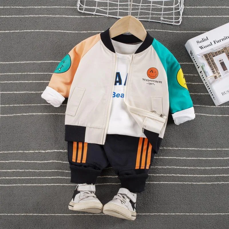 3-piece Coat & Sweatshirt & Pants for Children Boy