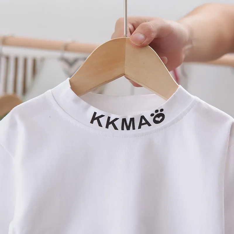 3-piece Letter Pattern Coat & Sweatshirt & Pants for Children Boy