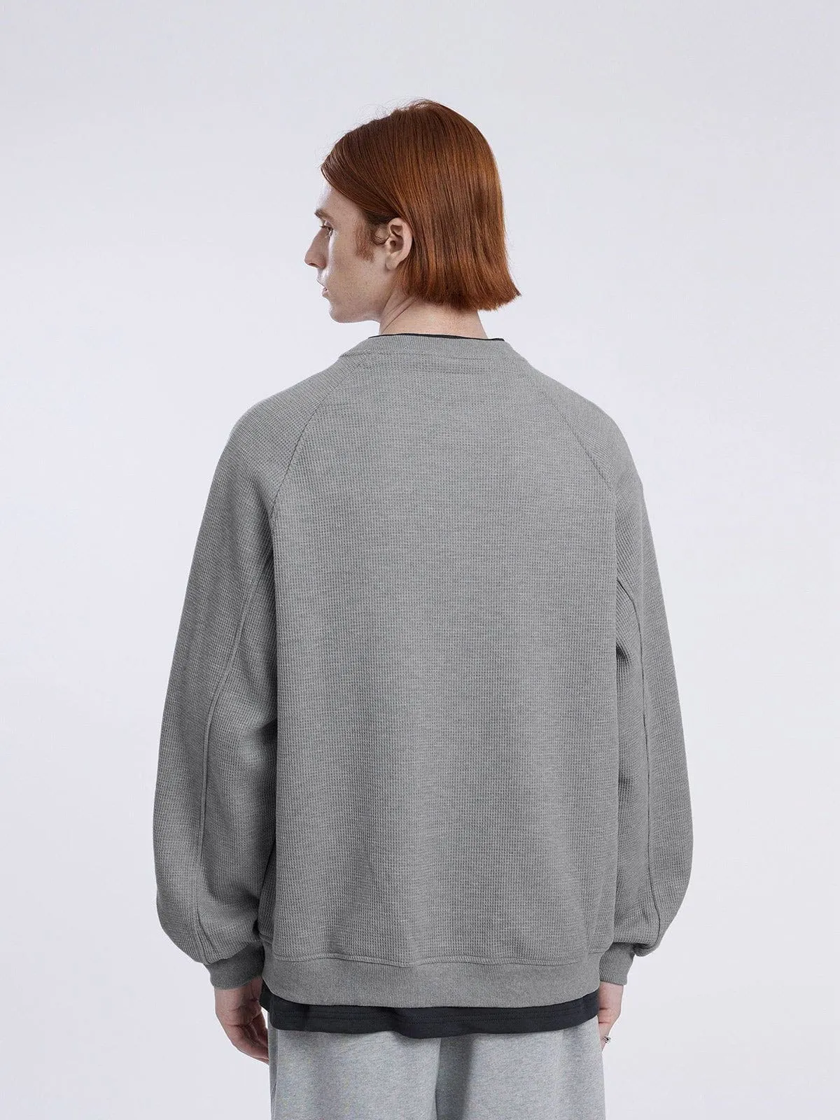Aelfric Eden Patchwork Embroidery Sweatshirt