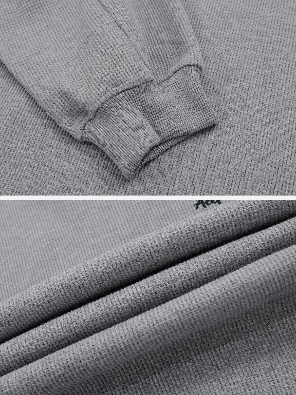 Aelfric Eden Patchwork Embroidery Sweatshirt