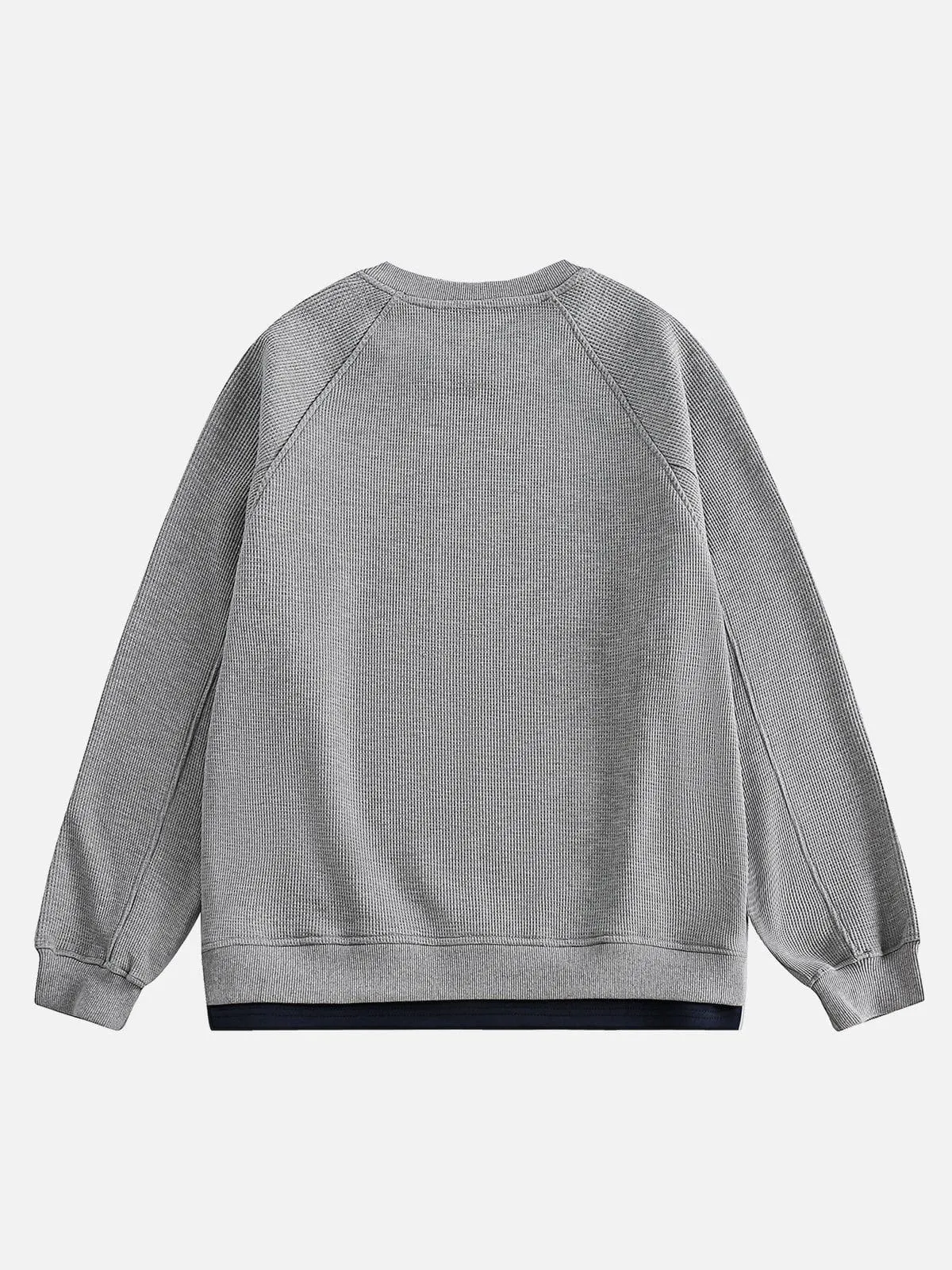 Aelfric Eden Patchwork Embroidery Sweatshirt