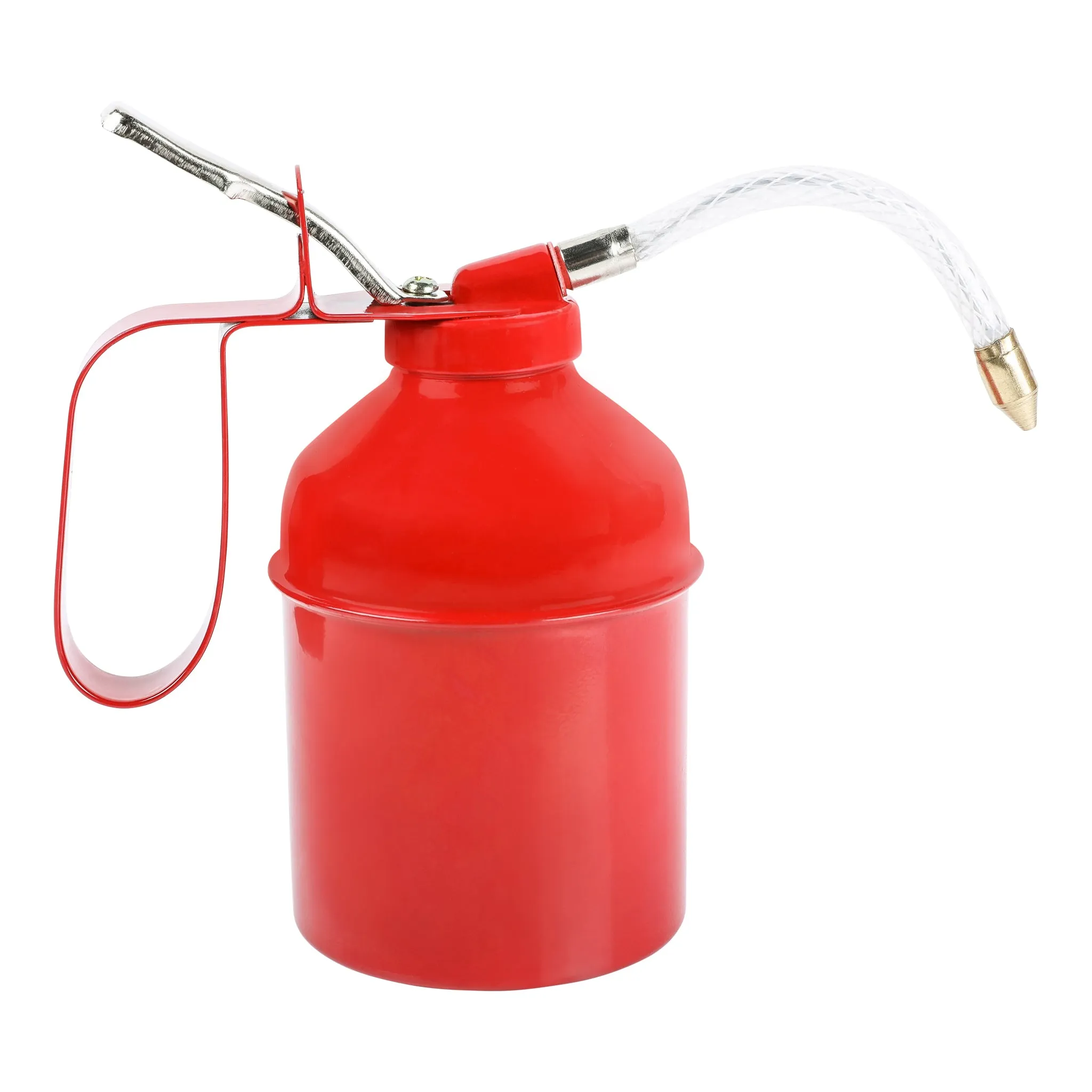 ARES 55010 - 16oz Red Lever Style Oiler Can