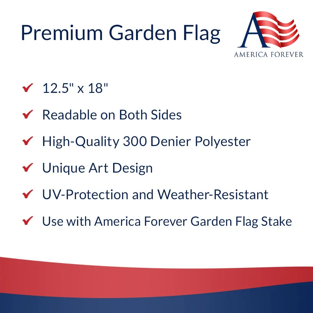 Baker Bear Double Sided Garden Flag