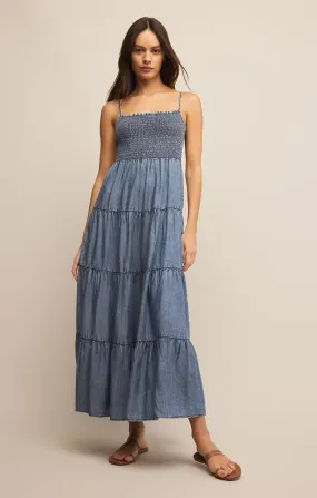 Balos Chambray Maxi Dress