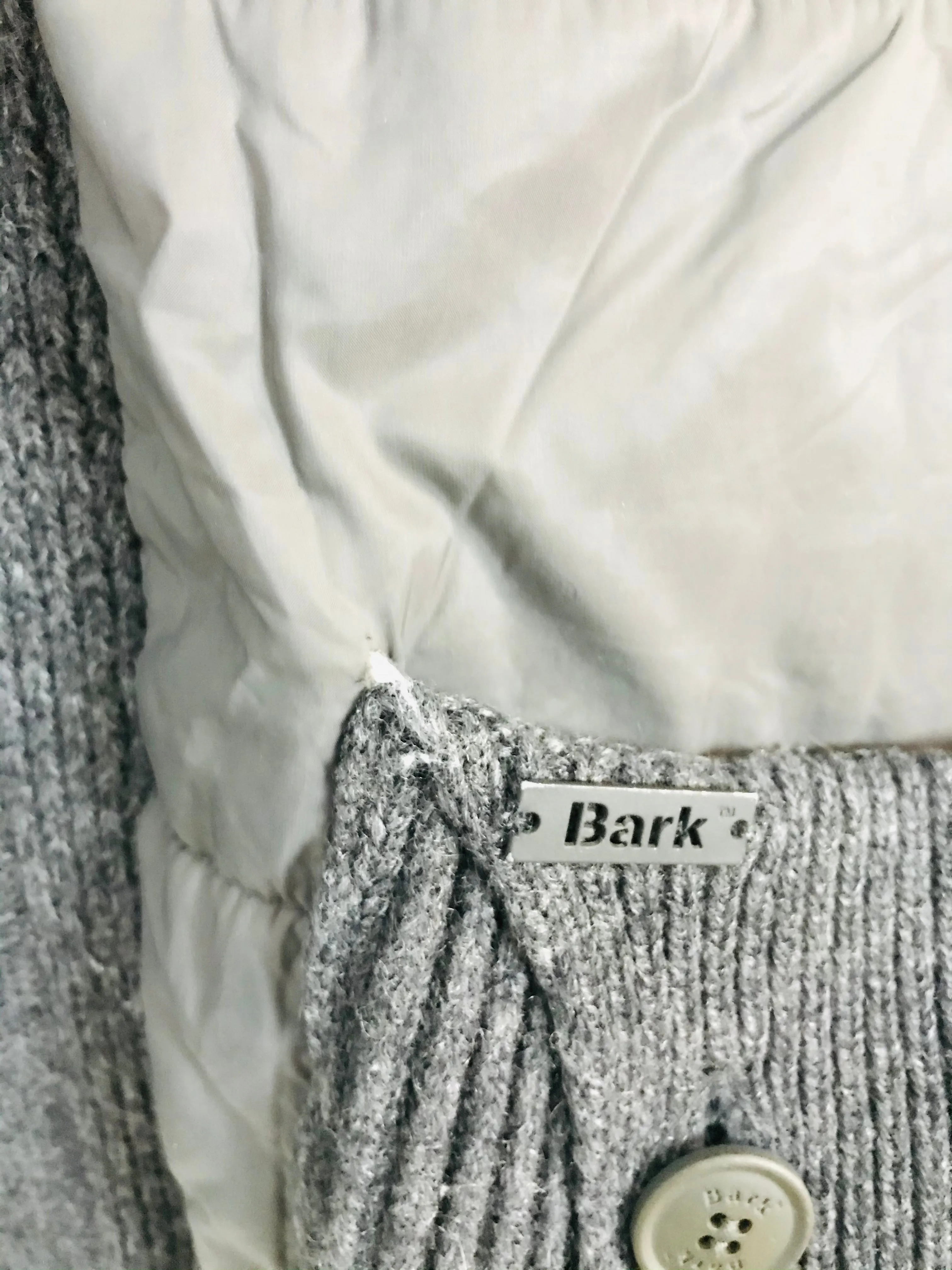 Bark Women’s Thermore Puffer Coat | UK8-10 | Grey
