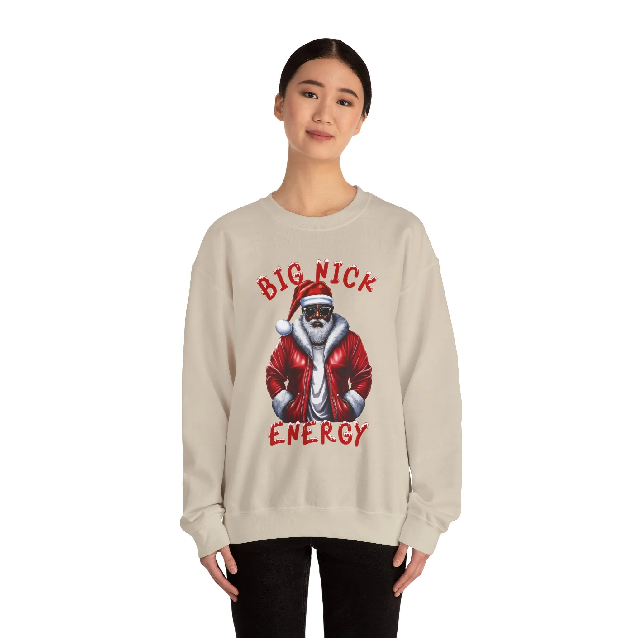 Big Nick Energy Christmas Crewneck Sweatshirt