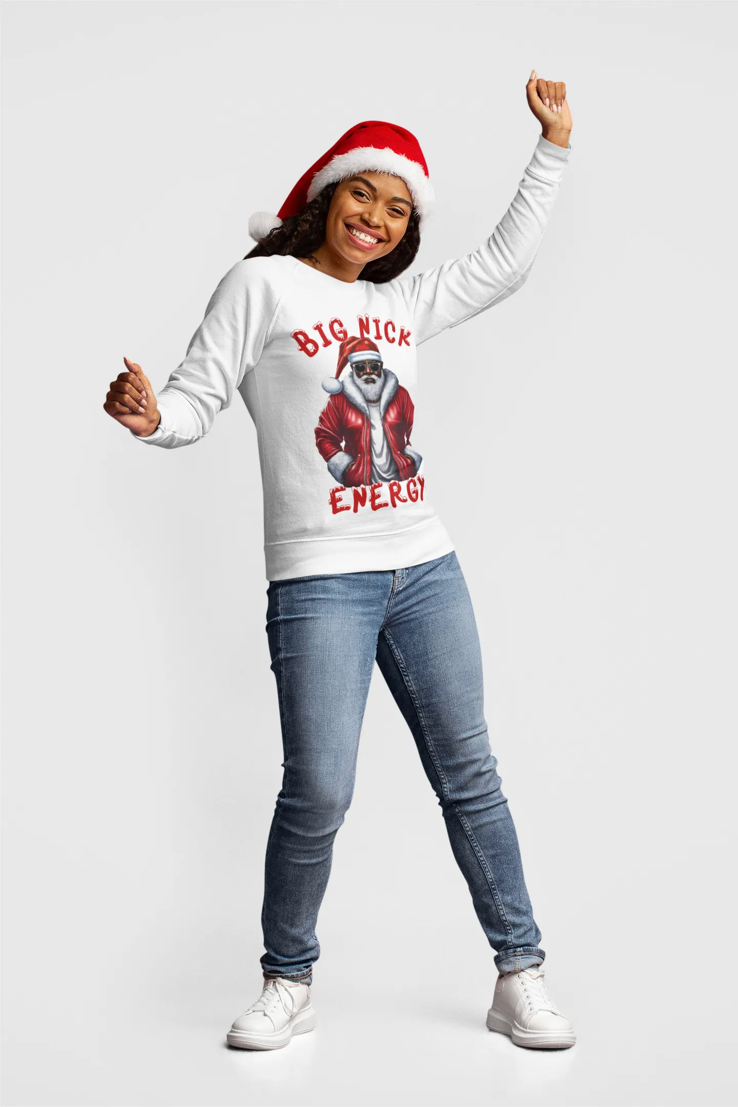 Big Nick Energy Christmas Crewneck Sweatshirt