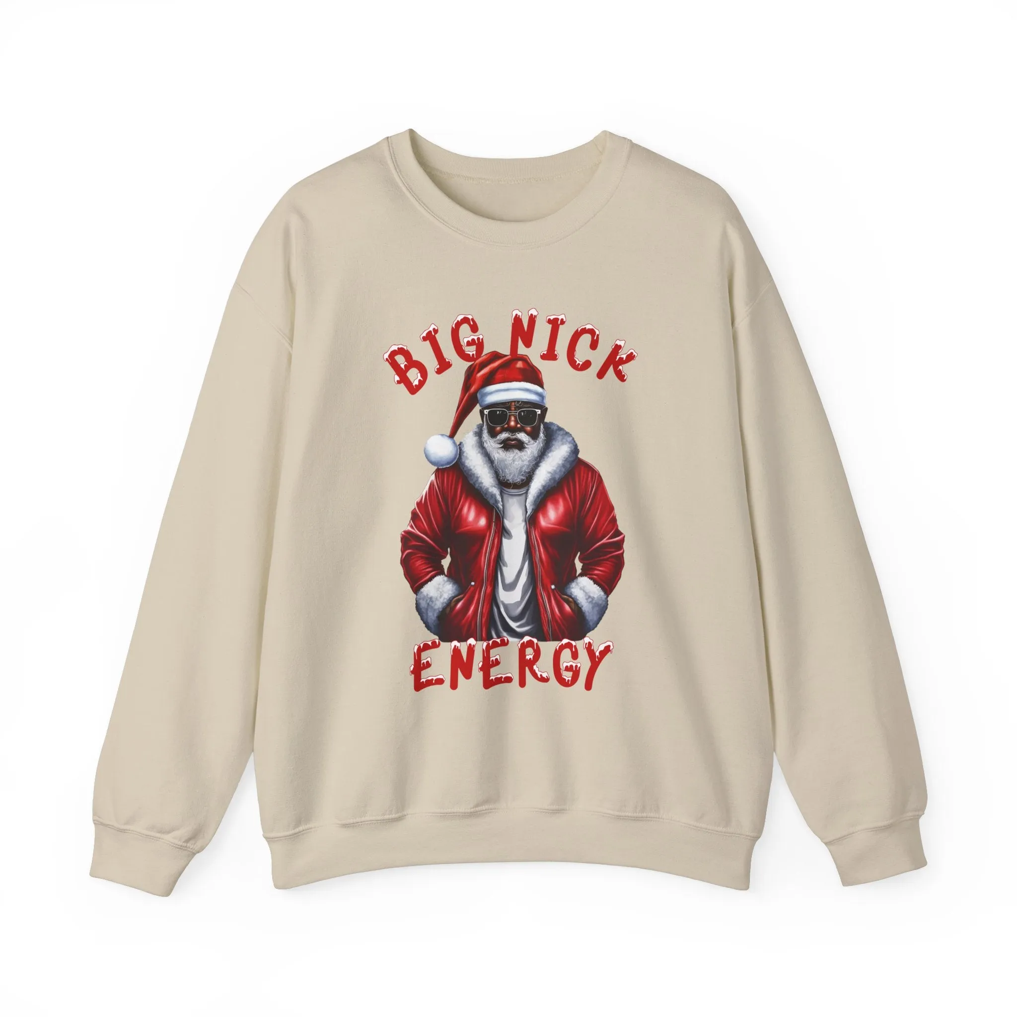 Big Nick Energy Christmas Crewneck Sweatshirt