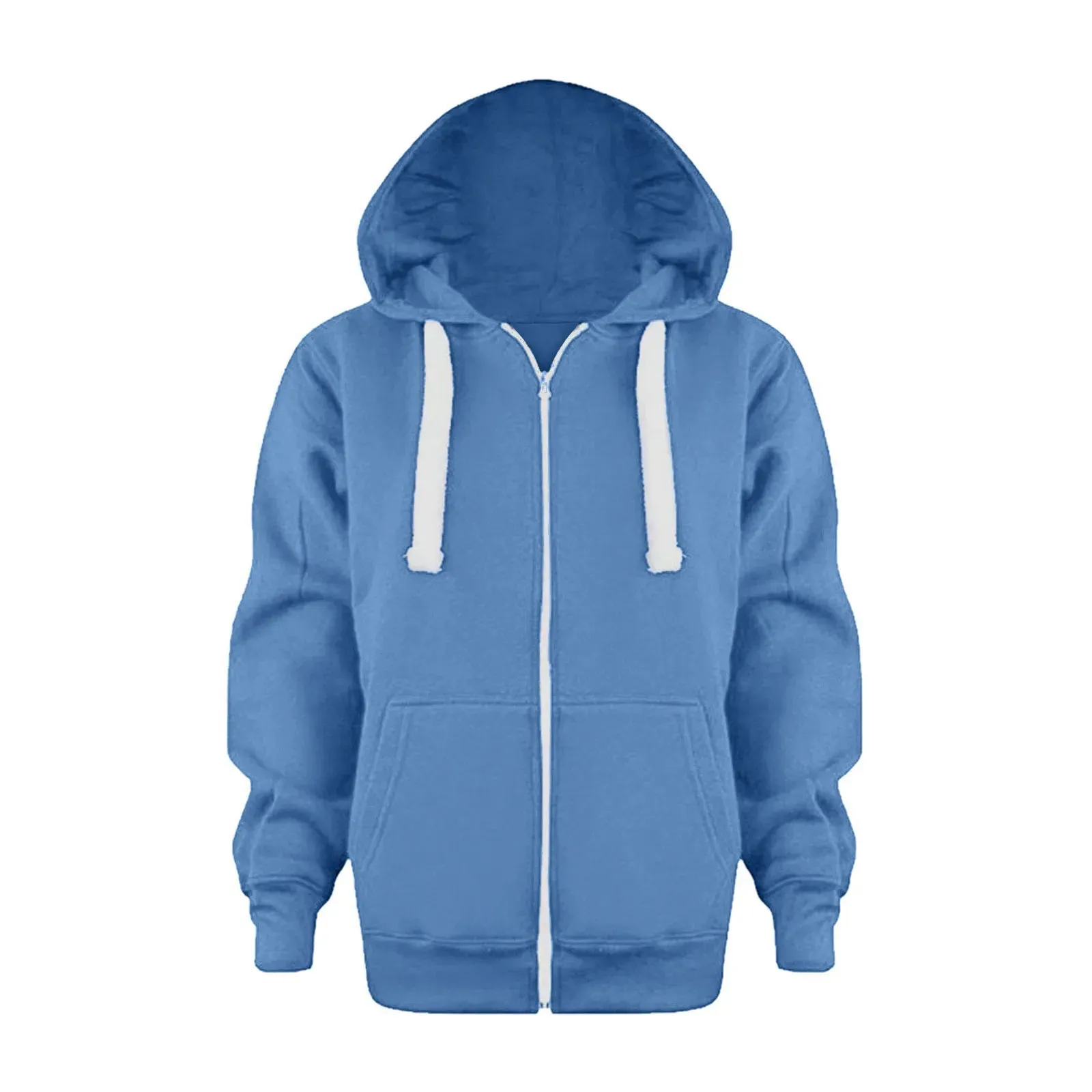 Boys Windbreaker Jacket Top Kids Solid Color Zip Up Hoodie Top Boys Long Sleeve Girls Kids Boys Coat&Jacket