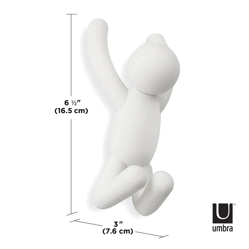 Buddy Wall Hook - White