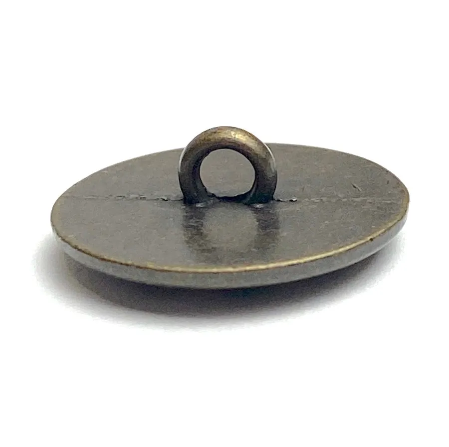 Cat Paw Antique Brass 13/16" Shank Back Metal Button 20mm  #FJ-44
