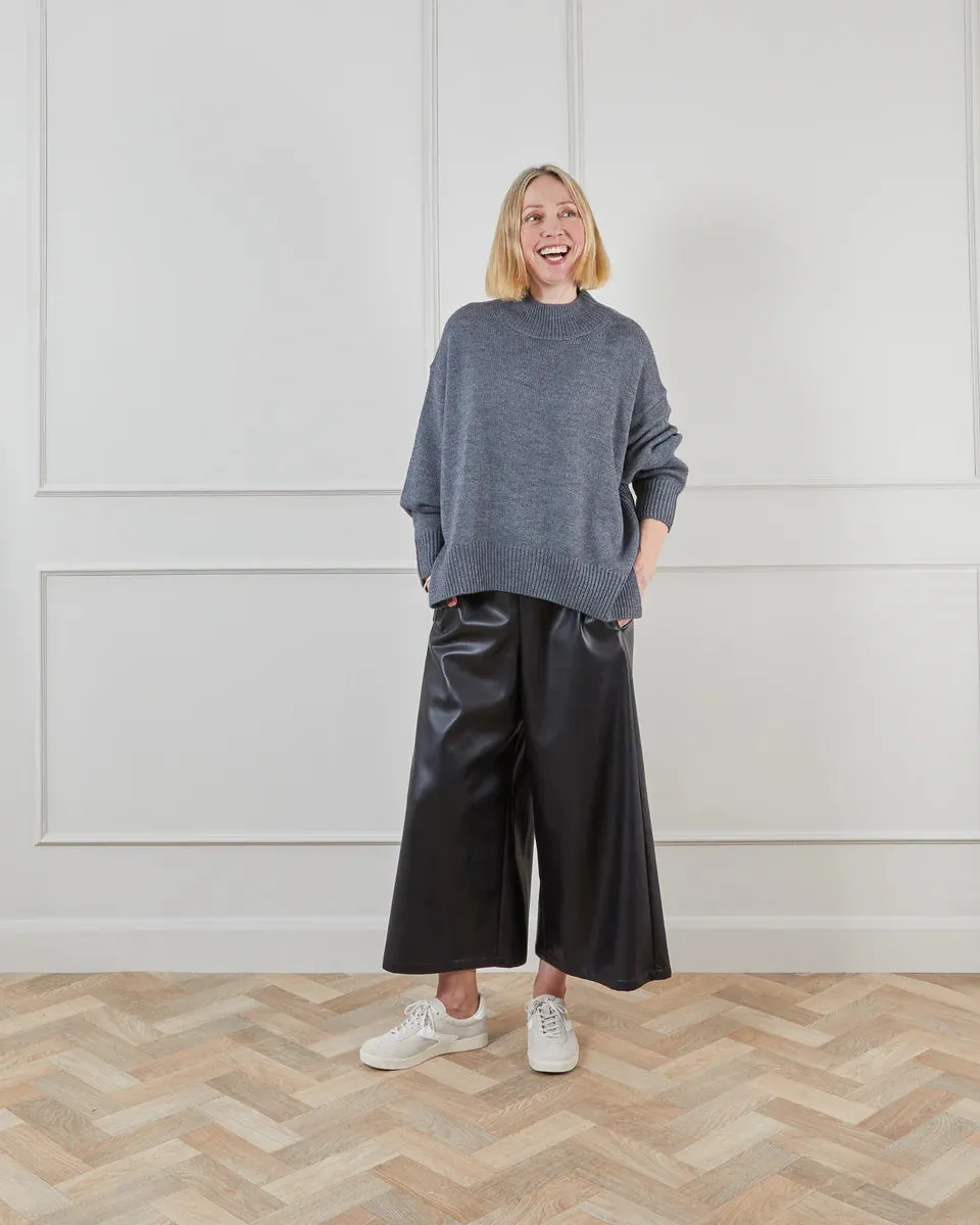 CHALK DOLLY JUMPER | CHARCOAL