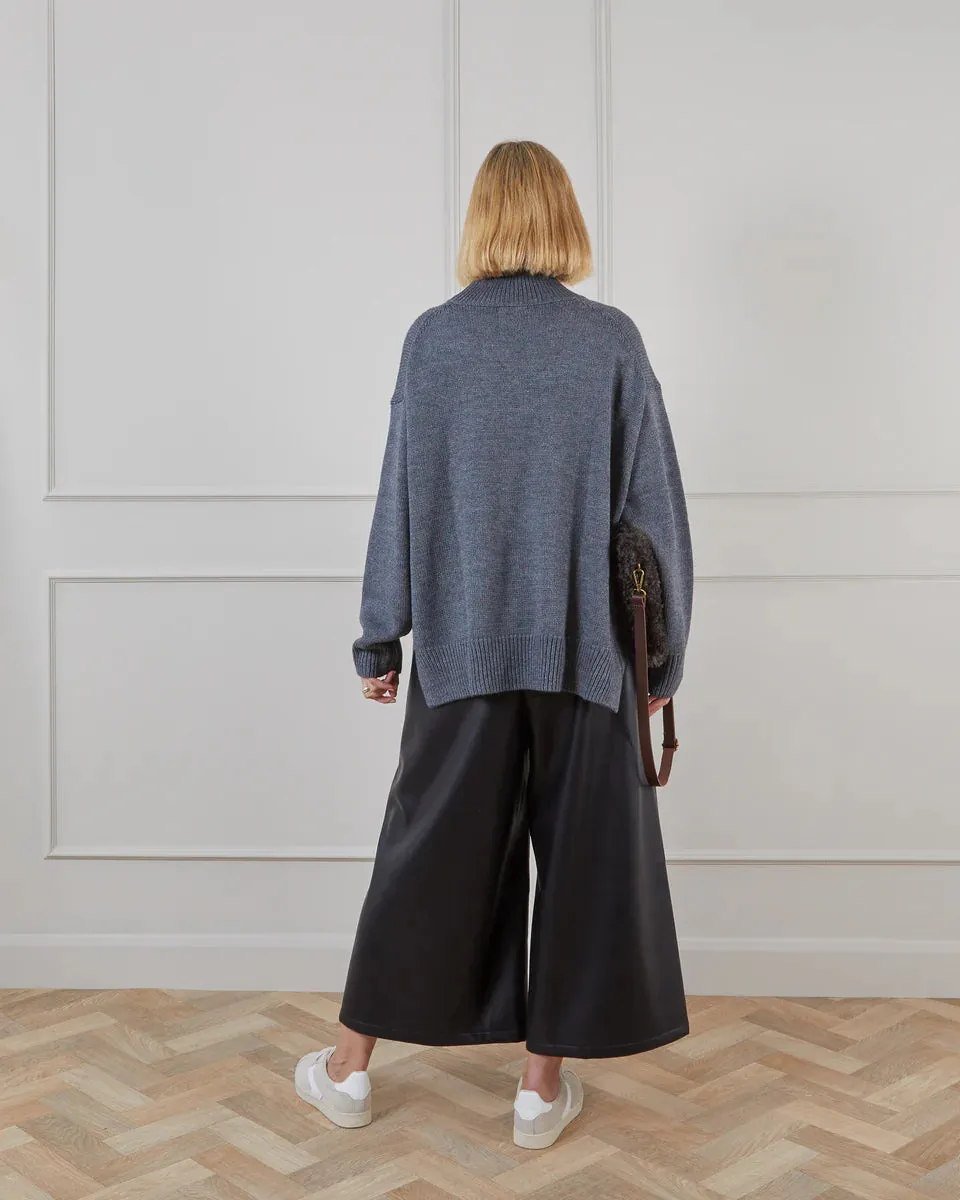 CHALK DOLLY JUMPER | CHARCOAL