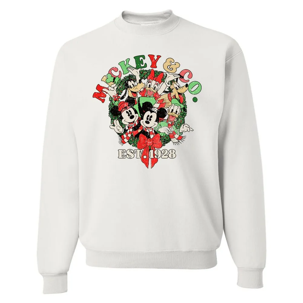 'Christmas Mickey & Co.' Crewneck Sweatshirt