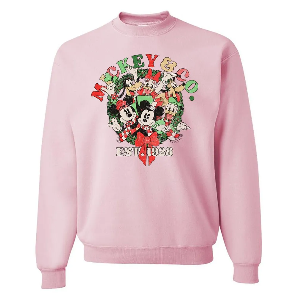 'Christmas Mickey & Co.' Crewneck Sweatshirt