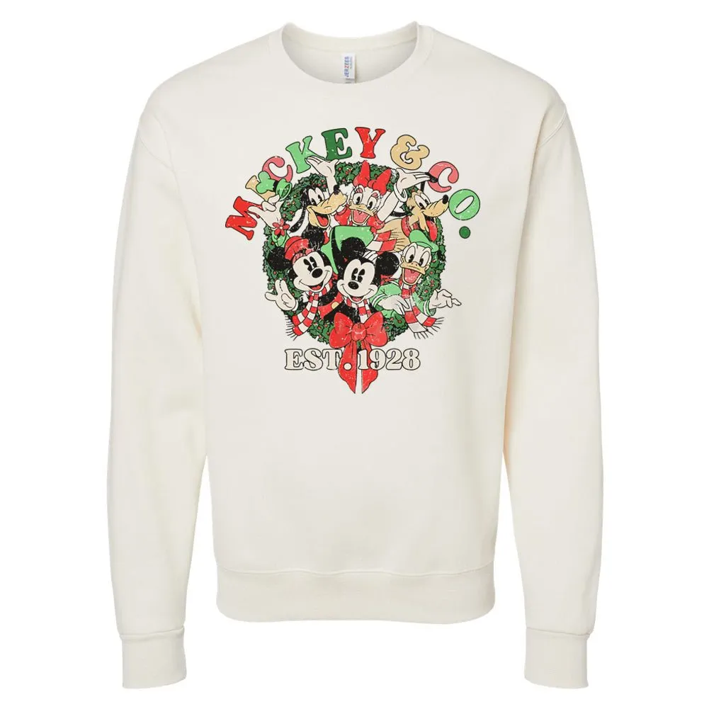 'Christmas Mickey & Co.' Crewneck Sweatshirt