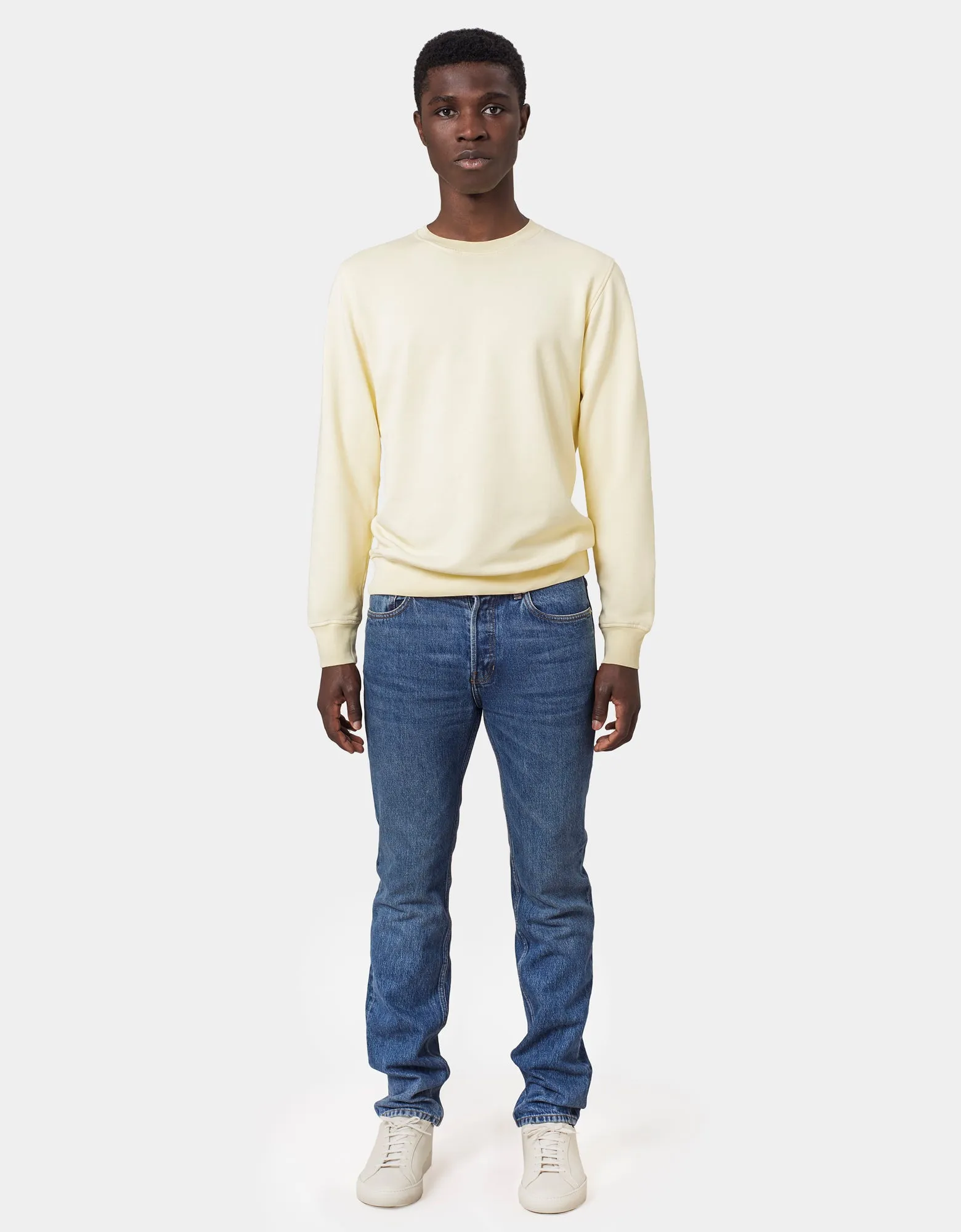 Classic Organic Crew - Cinnamon Brown