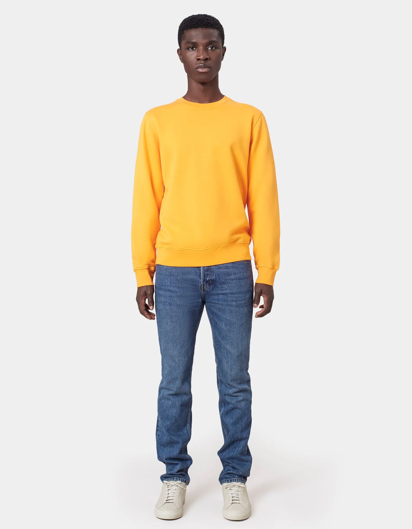 Classic Organic Crew - Soft Lavender