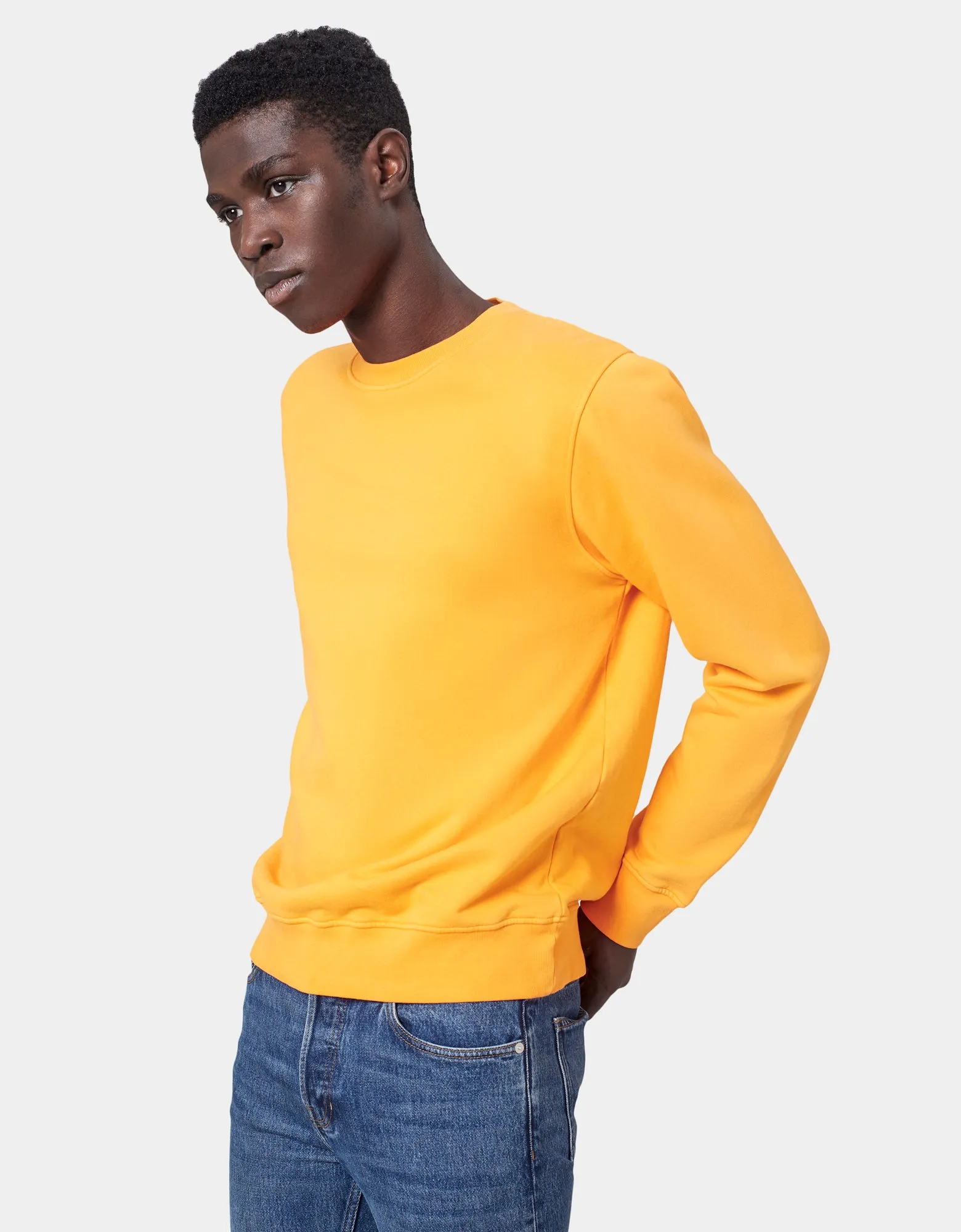 Classic Organic Crew - Soft Lavender
