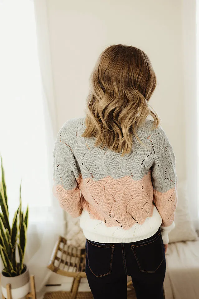Colorblock Cut Out