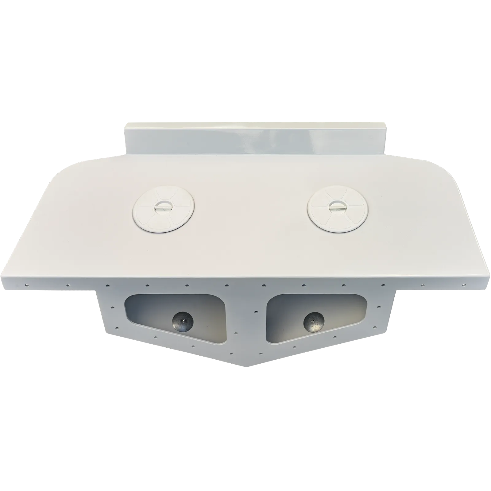 Custom High Flotation Twin Outboard Engine Bracket Mk.2