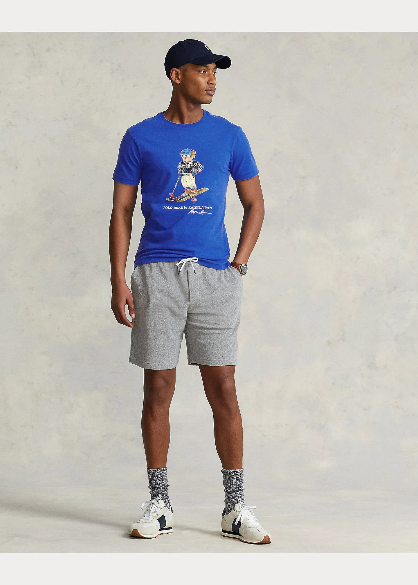 Custom Slim Fit Ski Polo Bear T-Shirt