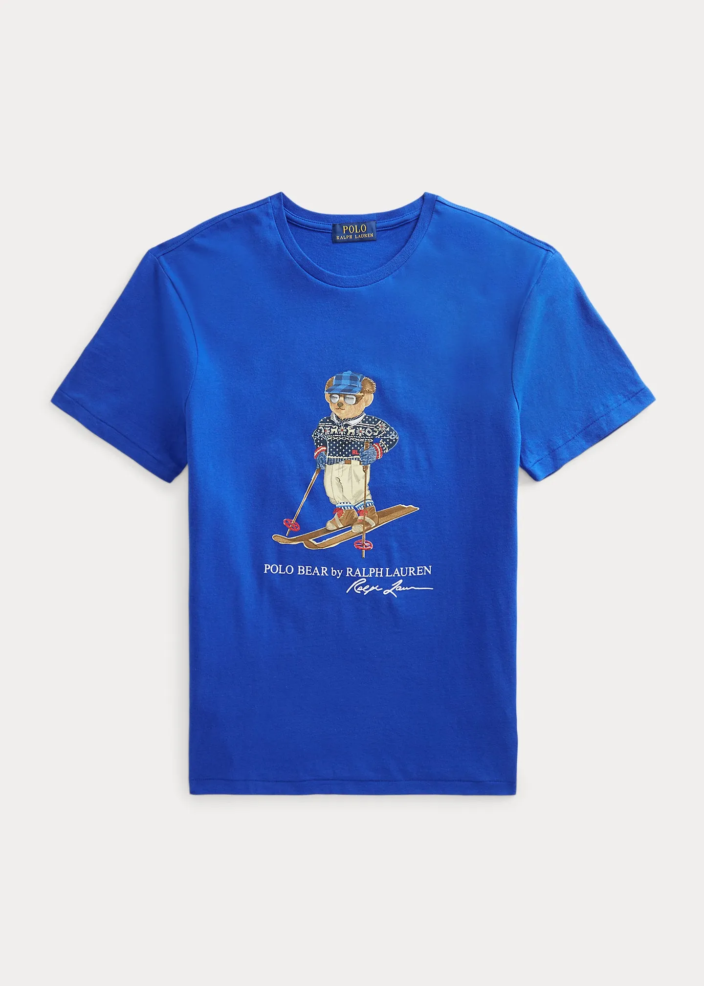 Custom Slim Fit Ski Polo Bear T-Shirt