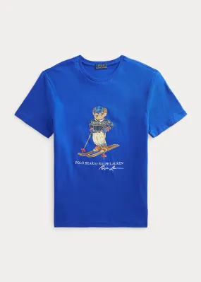 Custom Slim Fit Ski Polo Bear T-Shirt