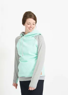 Doublehood™ Quilted Mint Sweatshirt