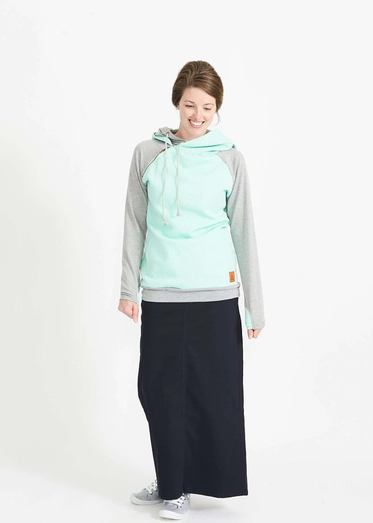 Doublehood™ Quilted Mint Sweatshirt