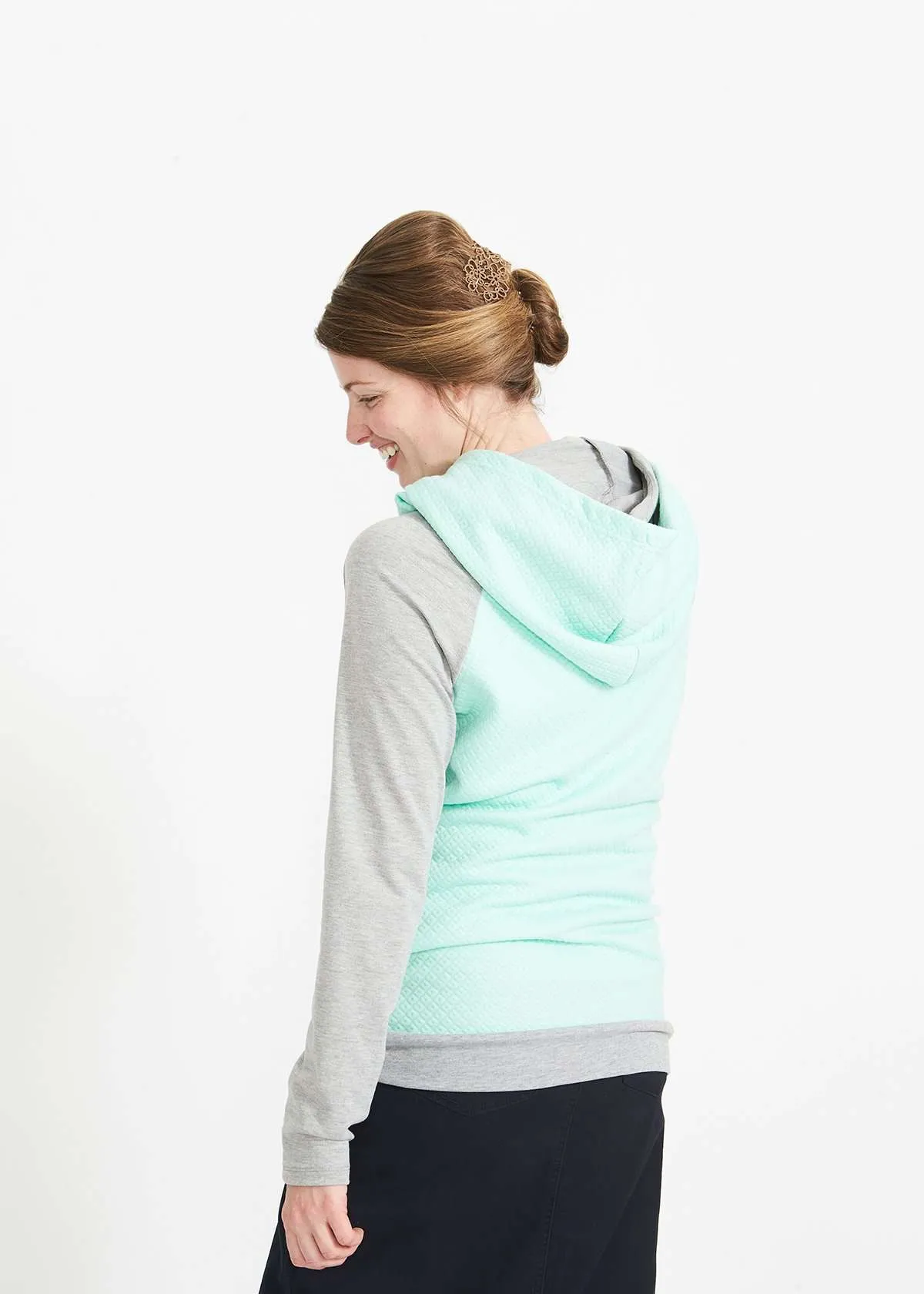 Doublehood™ Quilted Mint Sweatshirt