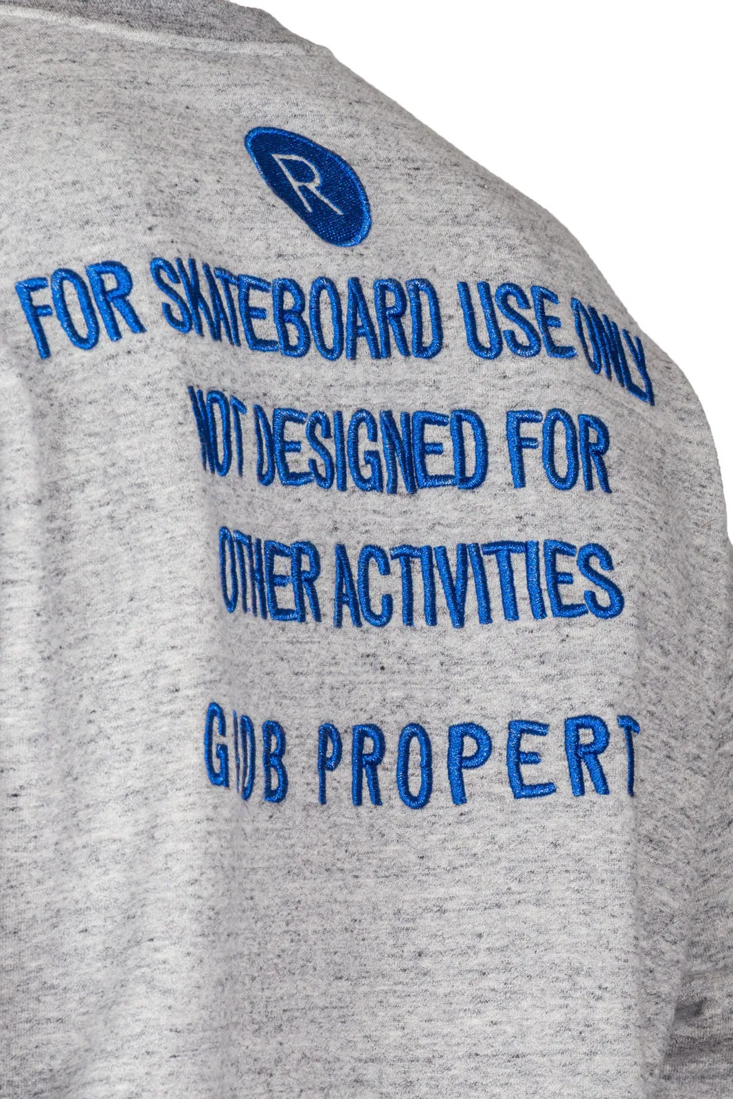 Embroidered Back Sweatshirt