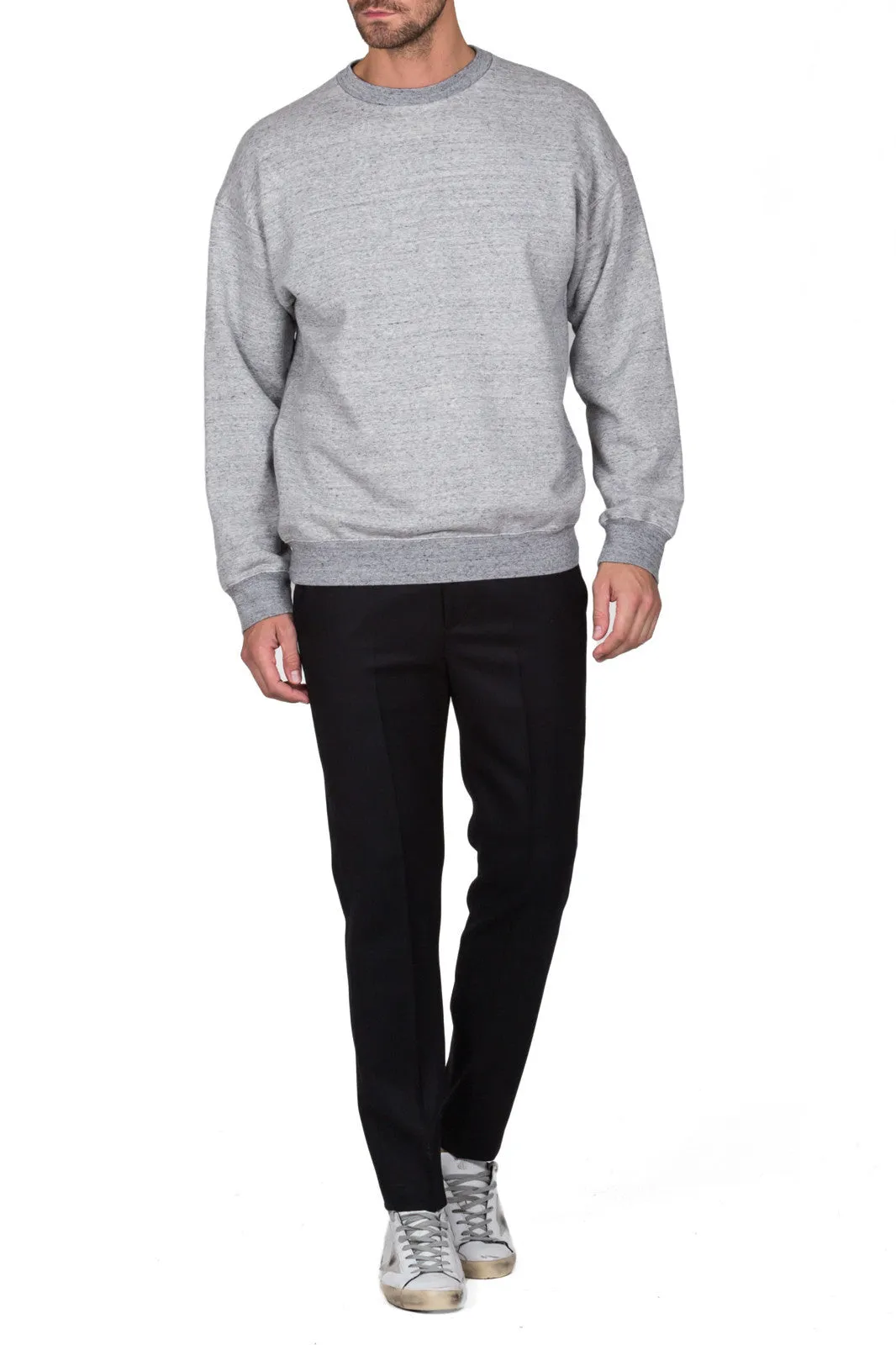 Embroidered Back Sweatshirt