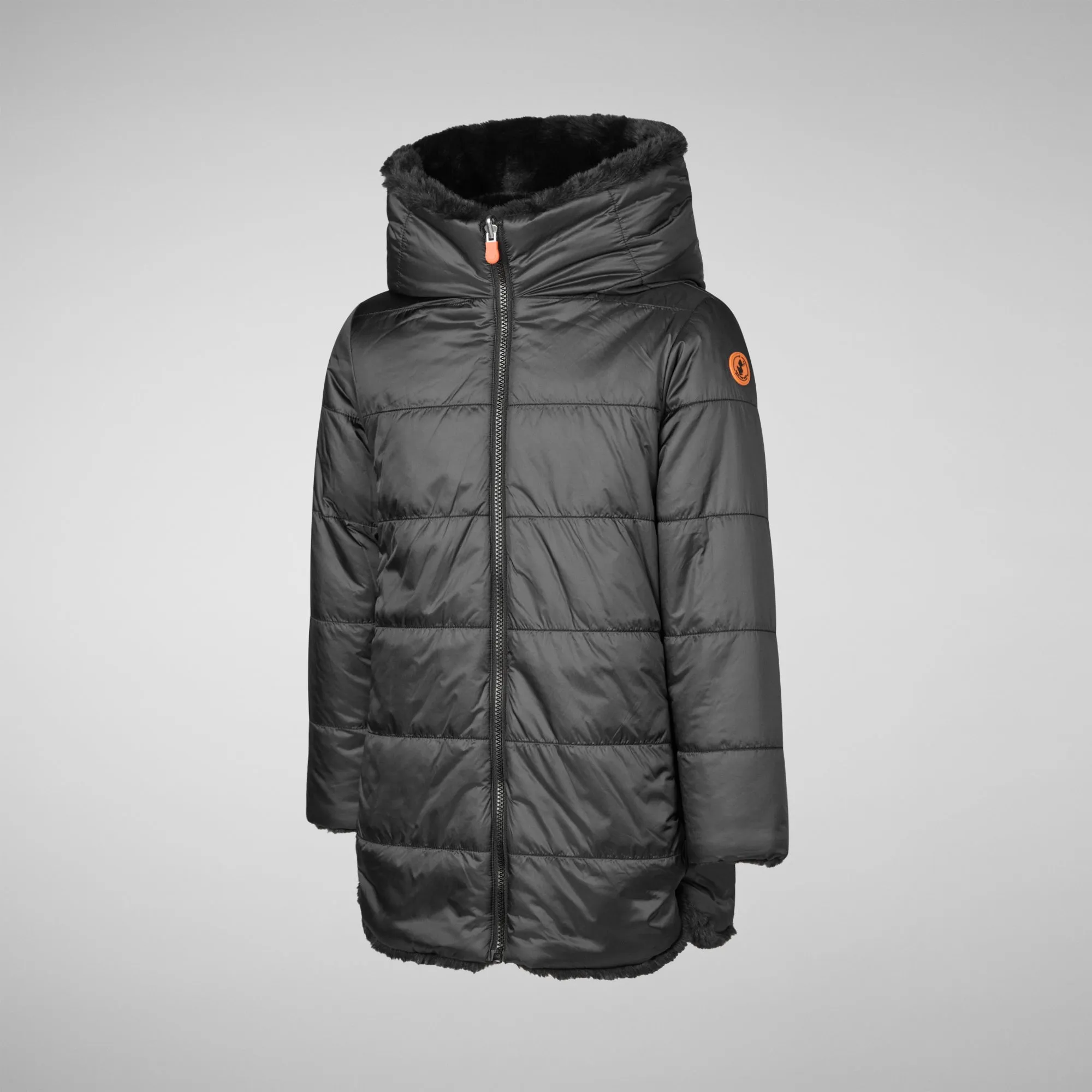 Girls' jacket Flora in black
