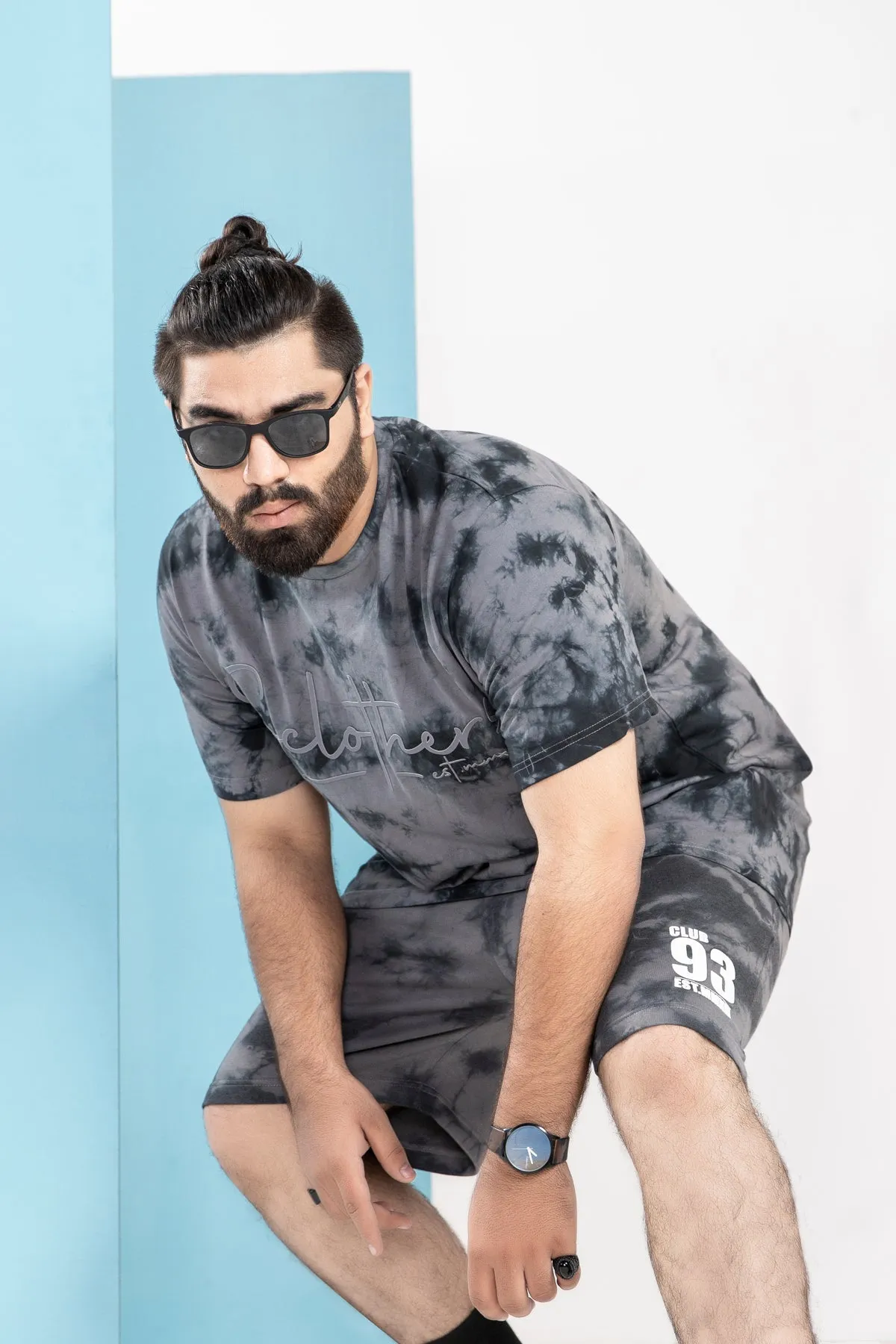 Graphite Tie & Dye T-Shirt (Plus Size) - S21 - MT0100P
