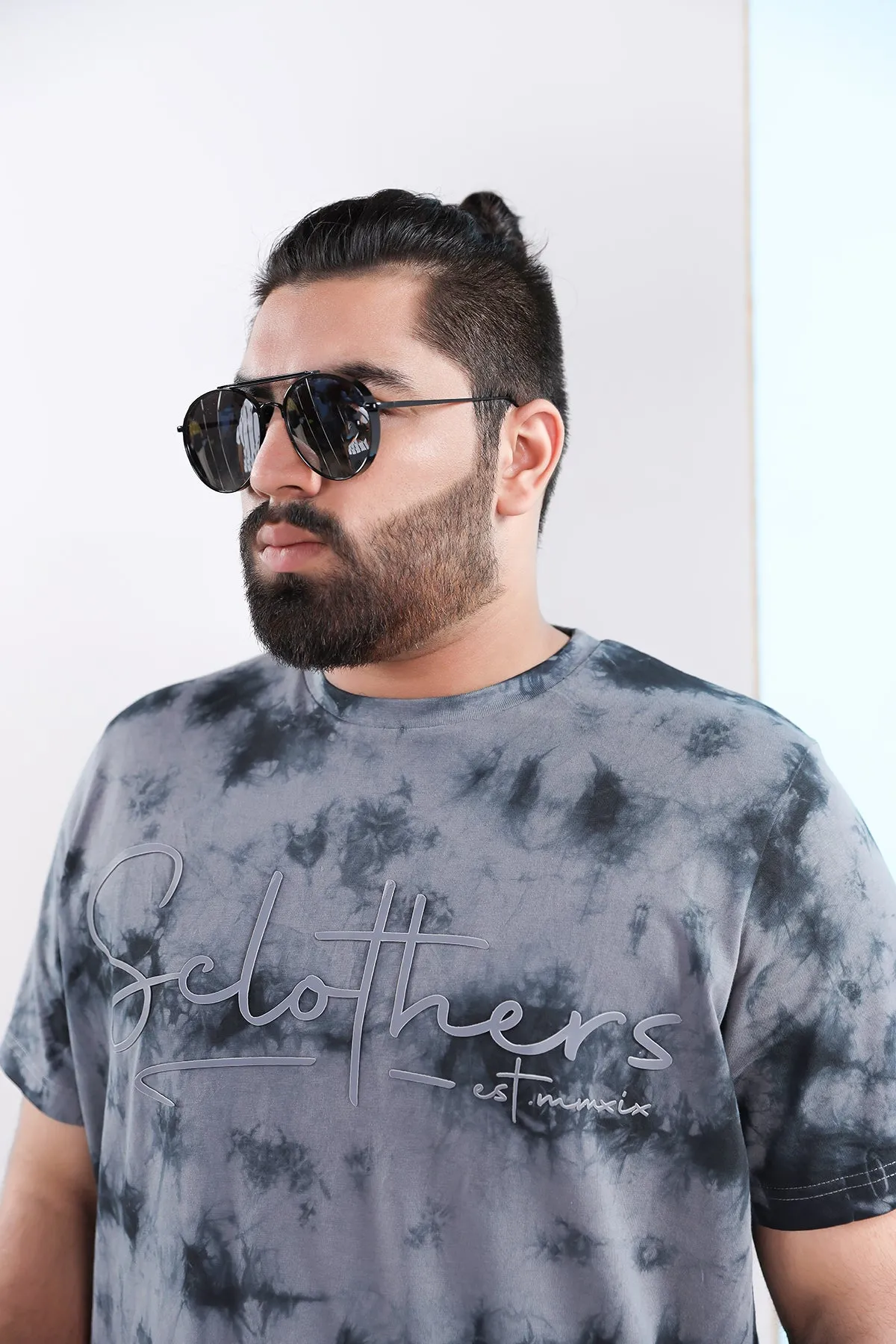 Graphite Tie & Dye T-Shirt (Plus Size) - S21 - MT0100P