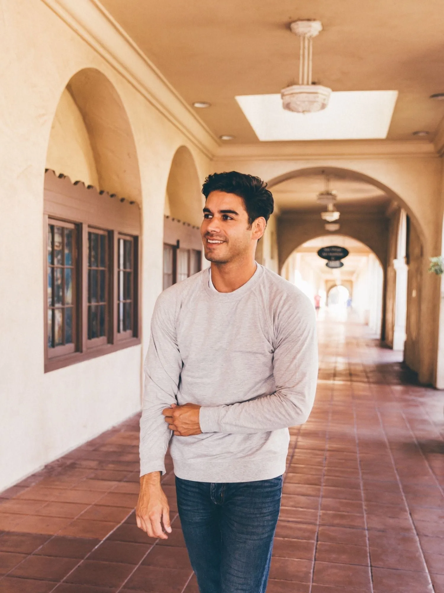 Heather Grey Cali Pullover