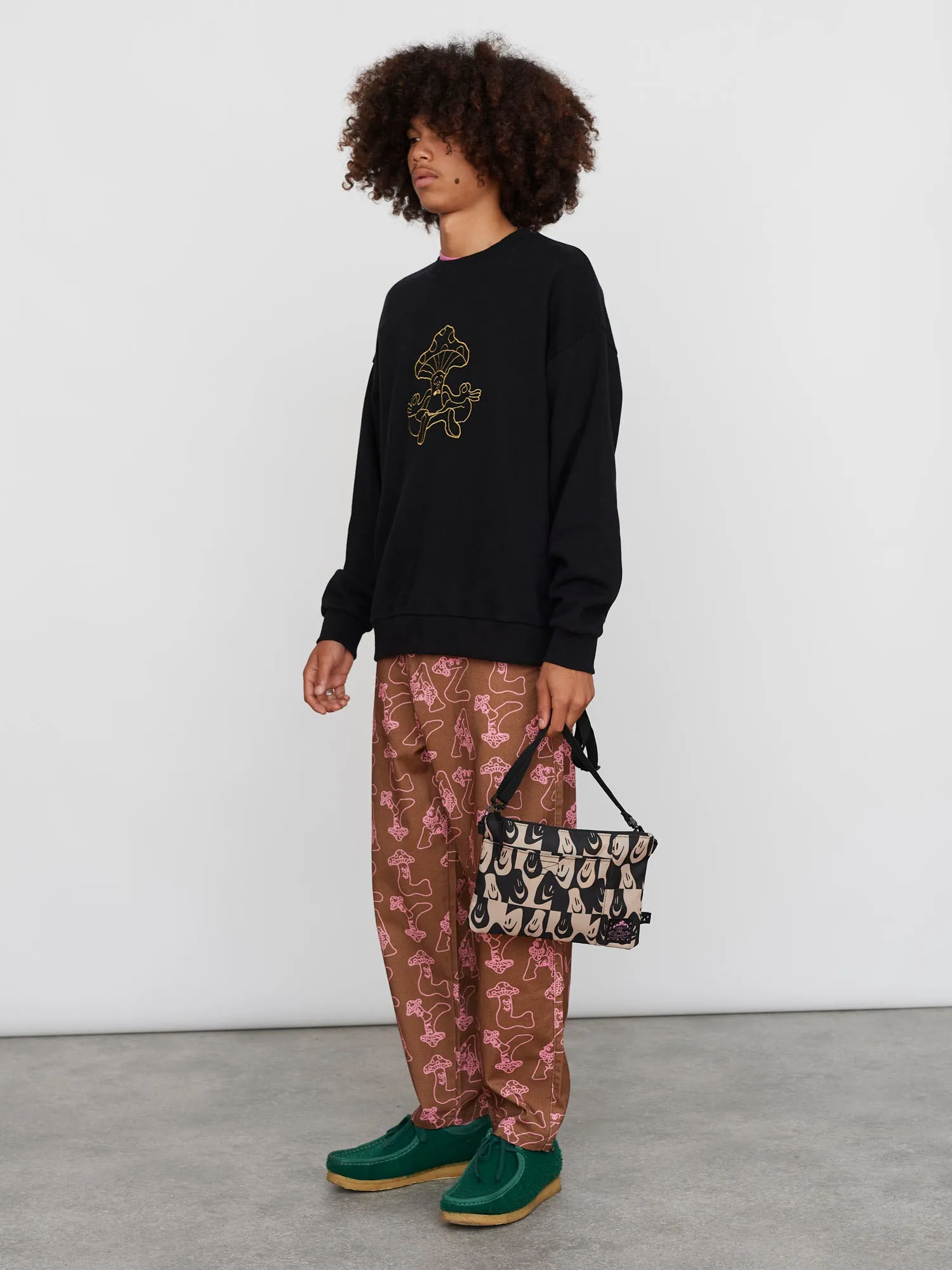 Lazy Mushroom Meditation Sweatshirt