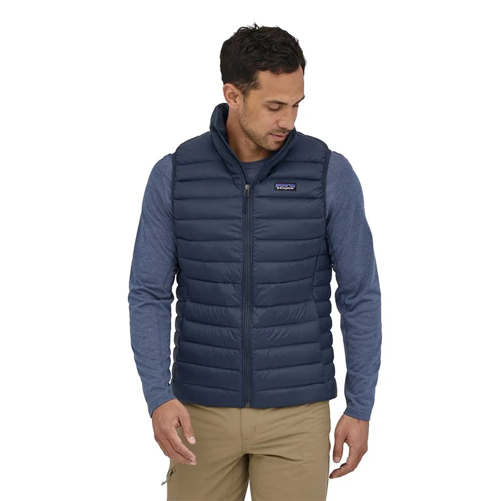 Men's Down Sweater Vest - New Navy