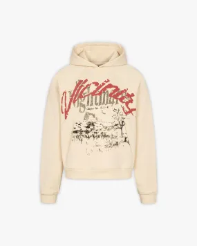 NIGHTMARE HOODIE BEIGE