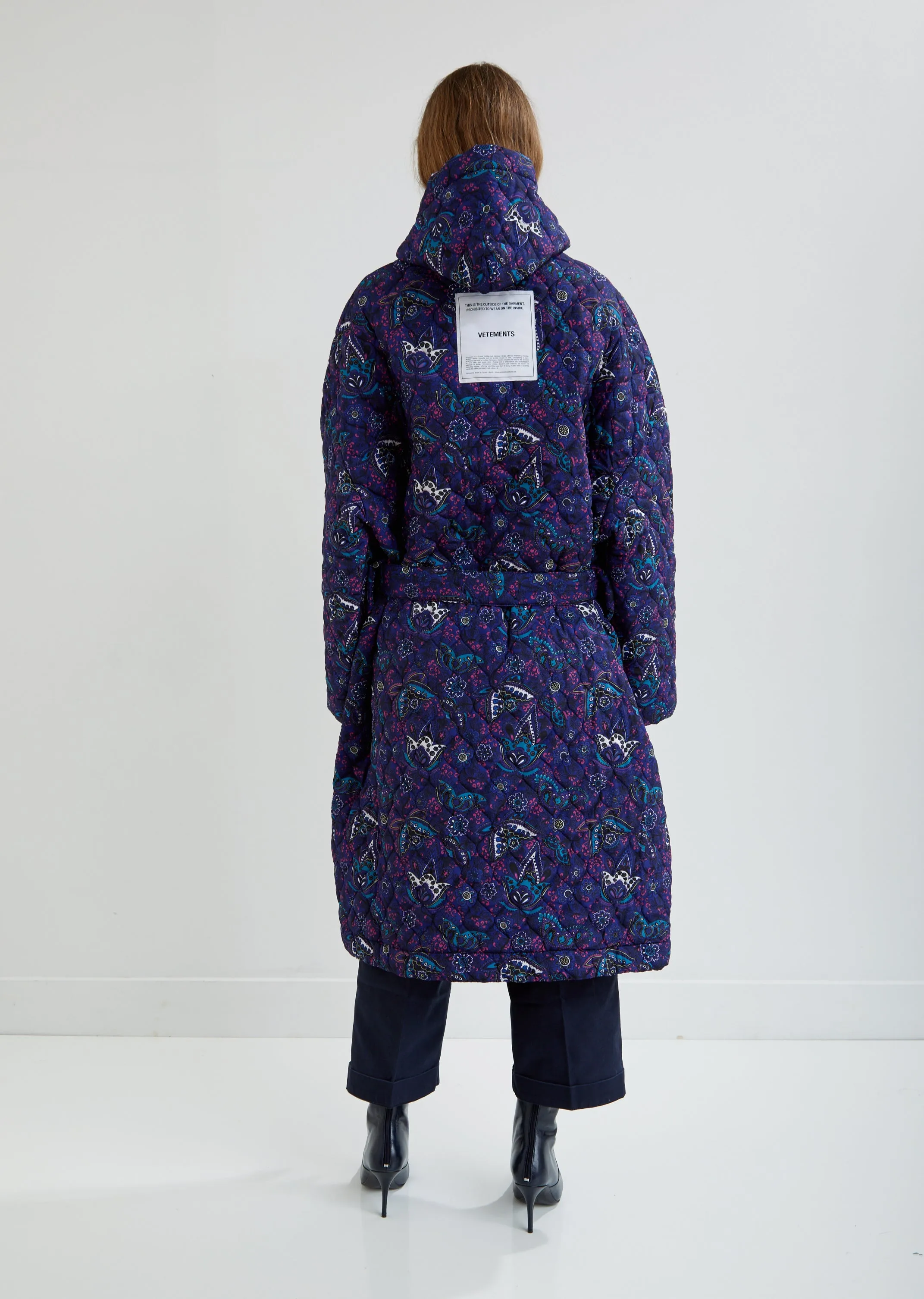 Paisley Padded Coat