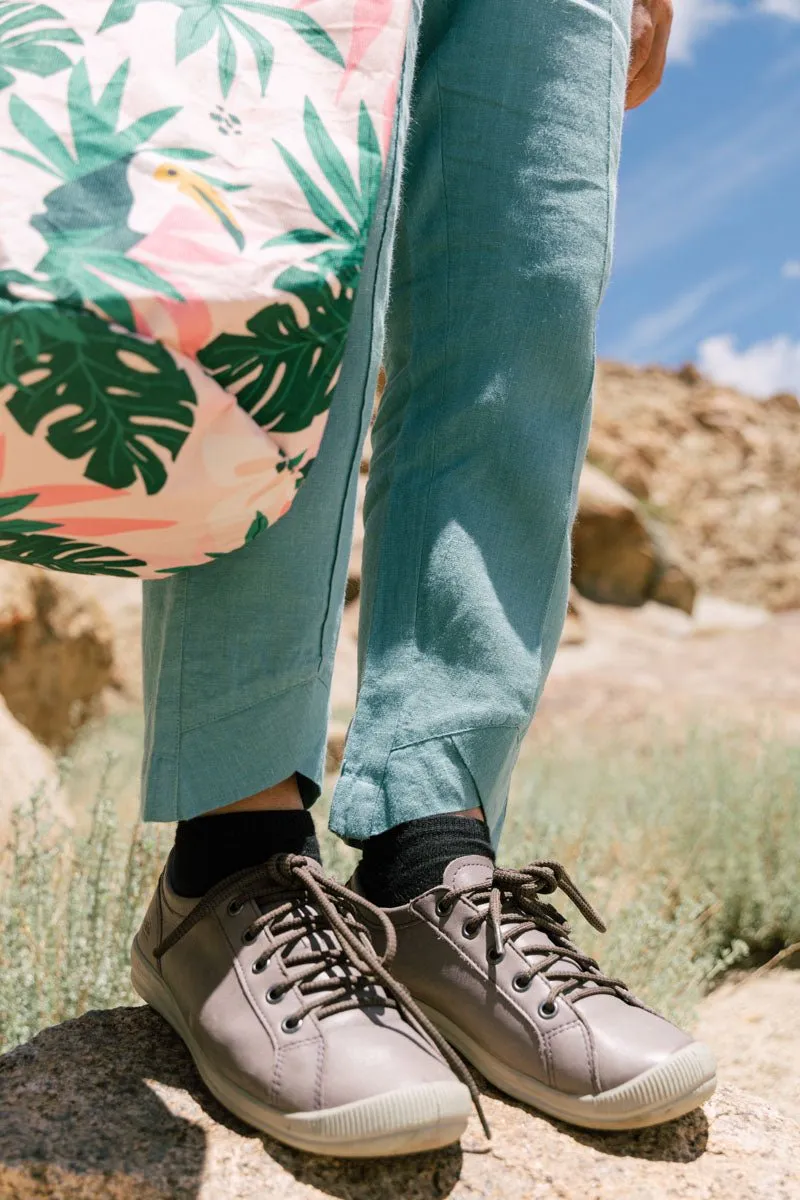 Pin tucks trouser