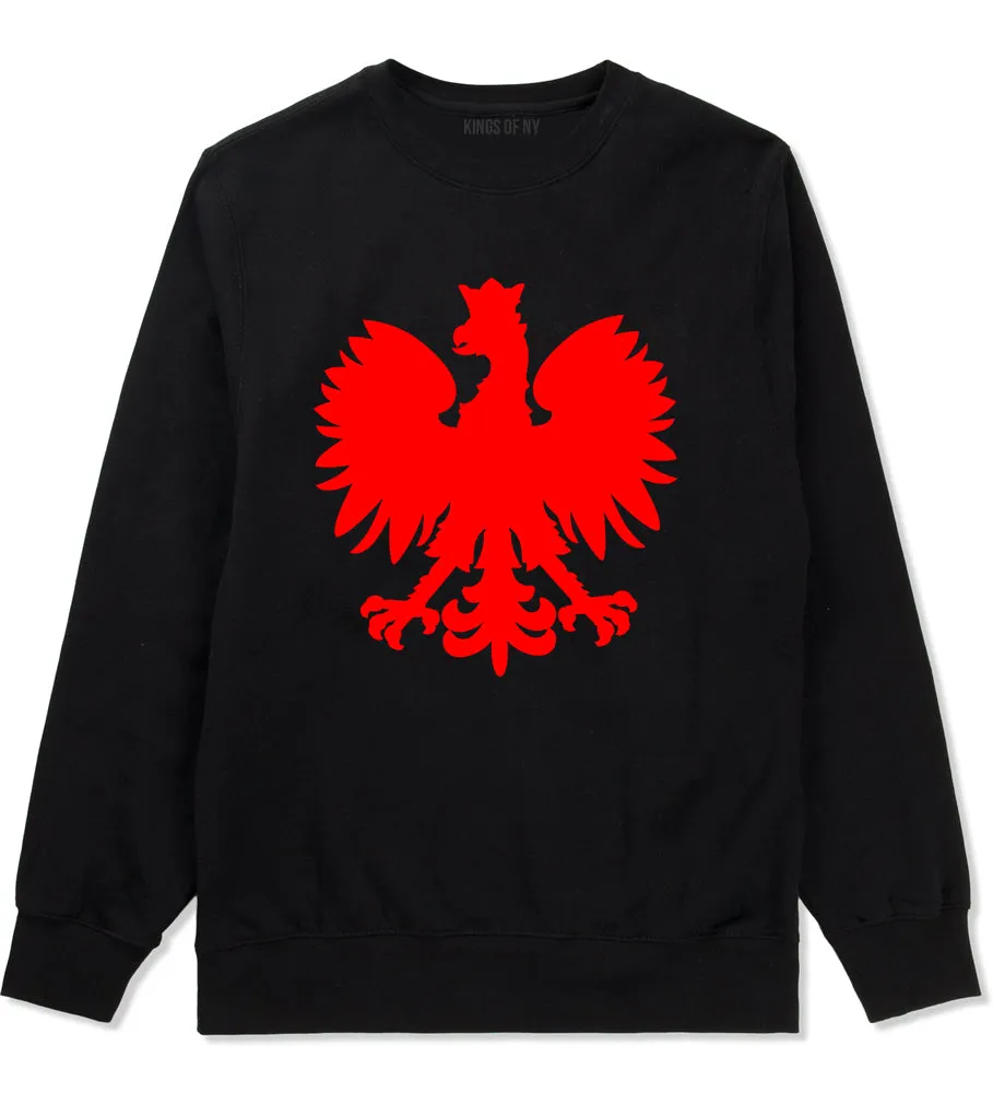 Poland Eagle Polish Pride Polska Big Mens Crewneck Sweatshirt