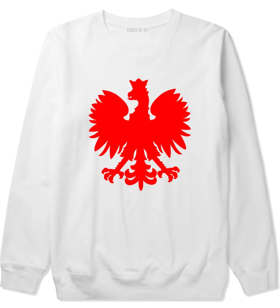 Poland Eagle Polish Pride Polska Big Mens Crewneck Sweatshirt