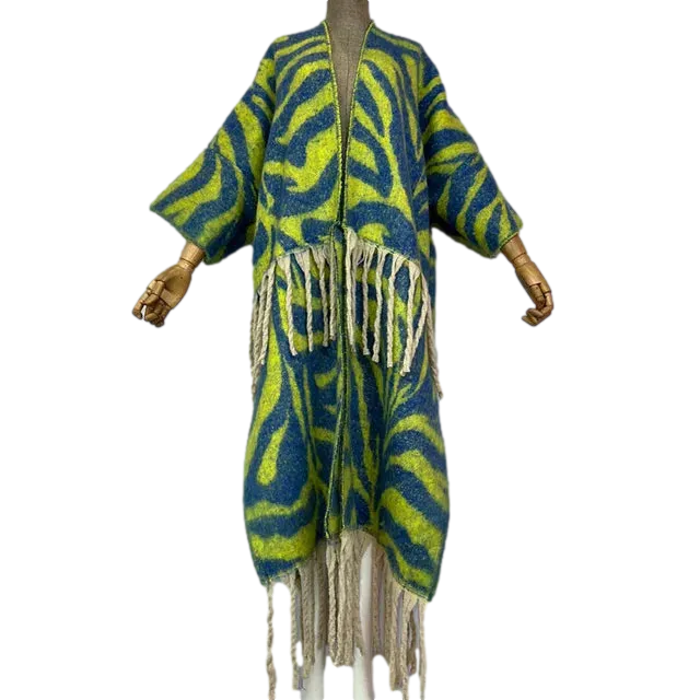 Pre Order:  Trendy Fringe Tassel Long Cardigan - WINI