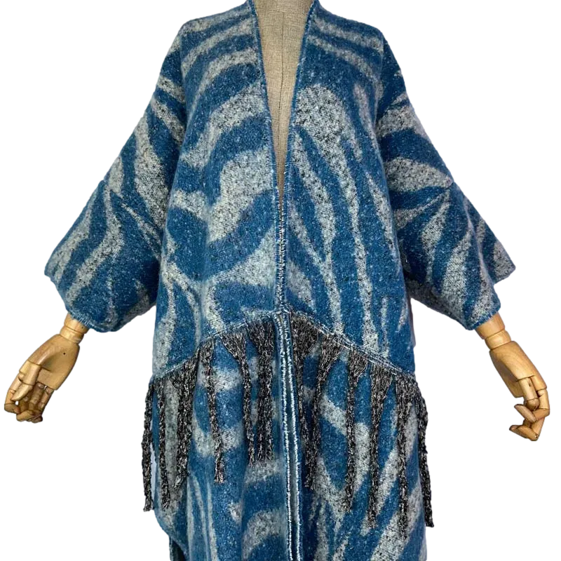 Pre Order:  Trendy Fringe Tassel Long Cardigan - WINI