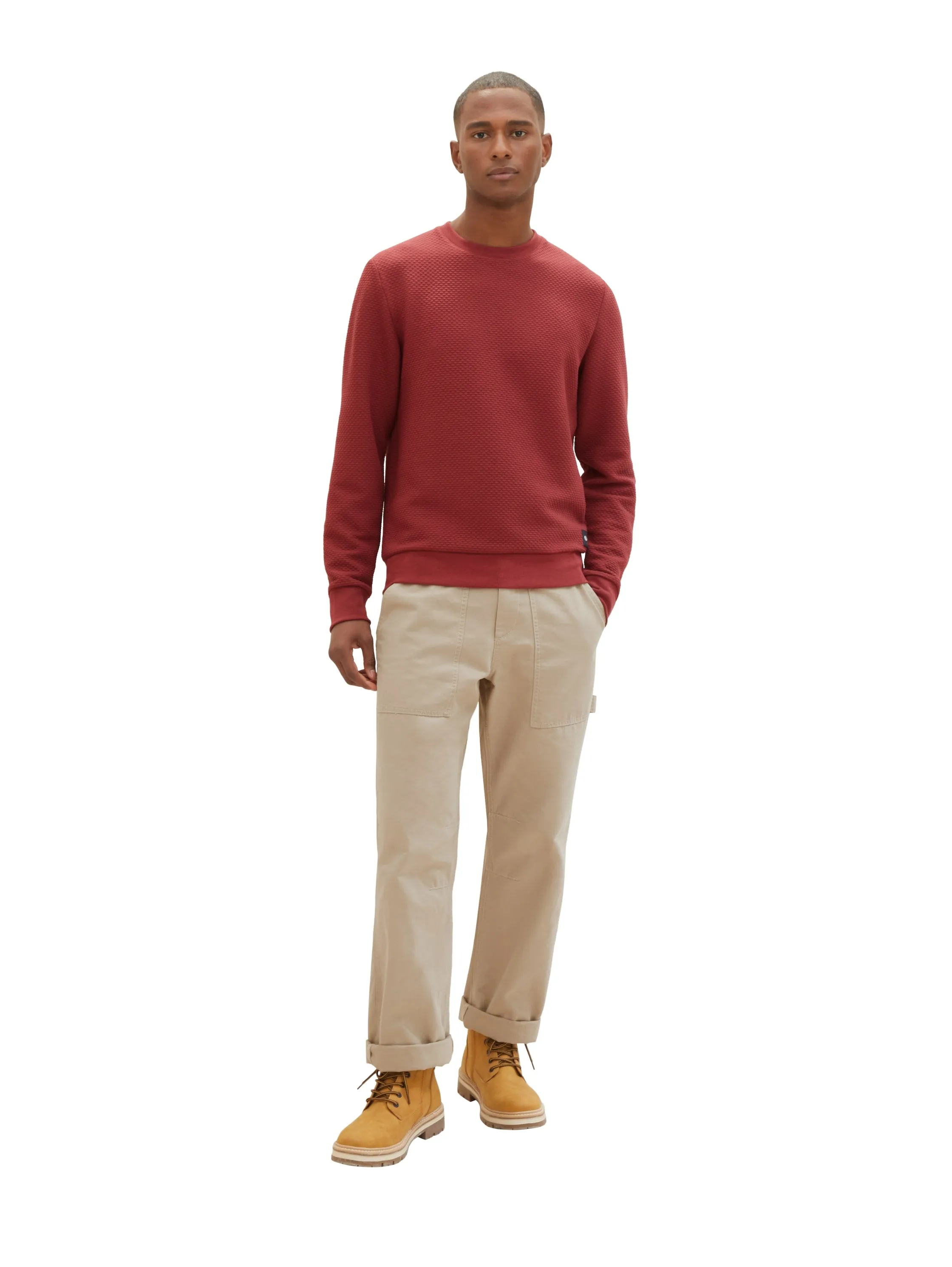 QUILTED SWEATSHIRT